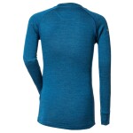 Dětské termo triko Progress MB TDRD merino-bamboo s dlouhým rukávem petrol/modrá
