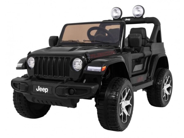 Mamido Elektrické autíčko Jeep Wrangler Rubicon 4x4 černé
