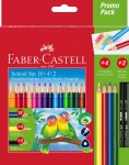 Faber - Castell Pastelky trojhranné 18 ks + 4ks + 2ks tužek