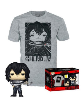 Funko POP & Tee: My Hero Academia - Shota Aizawa, velikost trička L