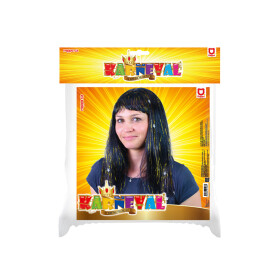 Paruka se zlatem hvězdami pro dospělé