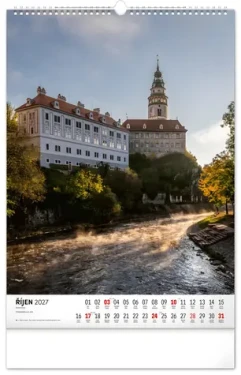 NOTIQUE Nástěnný kalendář Má vlast 2027 / 33 × 46 cm