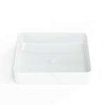 Umyvadlo na desku SAT Infinitio 50x40 cm bez přepadu SATINF5040 SATINF5040
