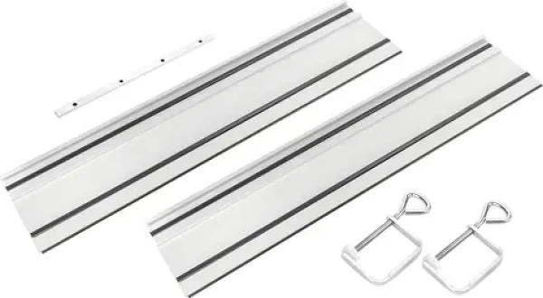 Graphite Vodicí lišta pro ponornou pilu / Vodicí lišta / 2x 700 mm / Spojka a 2 svorky (58G495-732)