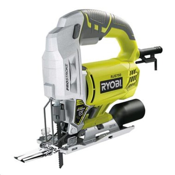 Ryobi RJS750-G / Přímočará pila / 500W / Zdvih 19mm / až 3000 zdvihů-min / Hloubka řezu 75 mm (5133002215)