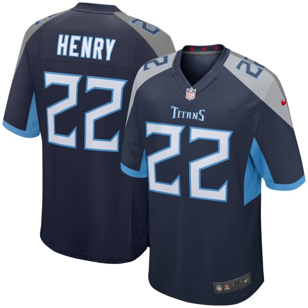 Nike Pánský dres Tennessee Titans NFL Derrick Henry #22 Game Football - Tmavě modrá Velikost: S