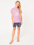 Dívčí krátké bavlněné pyžamo Vícebarevné Yoclub