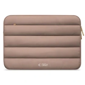 Tech-Protect Fluffy 15-16" hnědá / Pouzdro pro notebook / 15-16" / plyšové