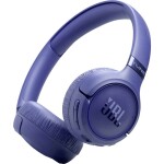 JBL Tune 680 NC sluchátka uzavřená (Over Ear) Bez kabelu, Bluetooth®, kabelová stereo modrá regulace hlasitosti, Vypnutí zvuku mikrofonu Hi-Fi