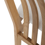 Jídelní židle, přírodní, masiv, C-2100 SIL2