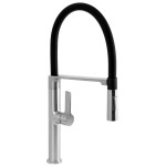 REA - Kuchyňská baterie Lago Brush Nickel REA-B9334