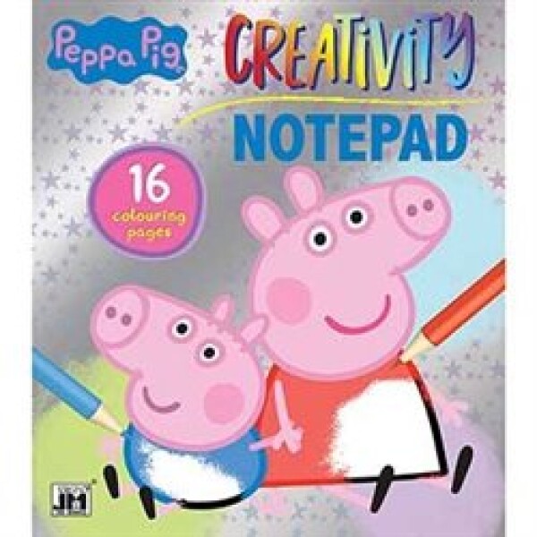 Prasátko Peppa - Blok k vybarvení