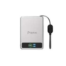 BMX SolidSafe™ 5K Solid-State magnetická powerbanka stříbrná / 5000 mAh / 20W / 1x USB-C (BMX-B939-05-SI)