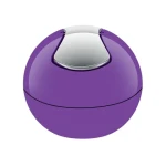 Spirella BOWL mini výklopný odpadkový koš 1 L fialový / plast (7610583149688)