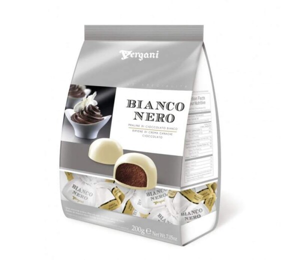 Vergani Bianco Nero 180g sáček ZÁRUKA 1/25