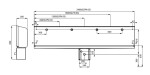 SANELA - Nerezové pisoárové žlaby Nerezový pisoárový žlab bez elektroniky, délka 2400 mm SLPN 05