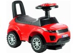 Mamido Dětské odrážedlo auto Range Rover style červené Gumová kola