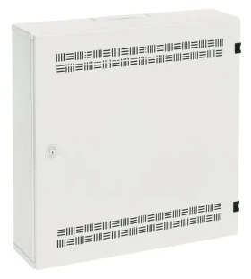 Solarix LC-18 bílá / Nástěnný datový rozvaděč / 550x550x150 mm / lišty 2U, 4U, 11U / IP20 (86000572)