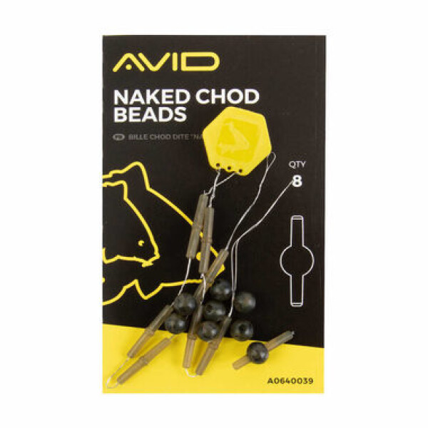 AVID Korálek Naked Chod Beads 8ks (A0640039)