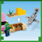 LEGO® Minecraft® axolotlů