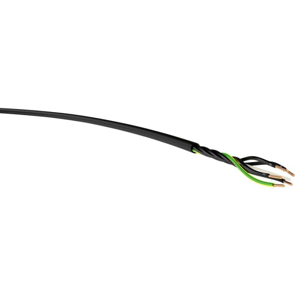 VER YSLY-JZ 5x 1,5 swRi.100 energetický kabel YSLY-JZ 5 x 1.50 mm² černá 100 m