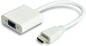 MicroConnect Adaptér HDMI 1.4 - VGA M-F / 1920x1080p@60MHz / no audio / 0.3m / bílá (HDMVGA1)
