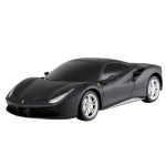 RASTAR Auto na dálkové ovládání Ferrari 488 GTB 1:24 Rastar černé