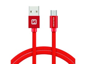 Swissten 71521206 USB/USB-C, 1,2m, červený