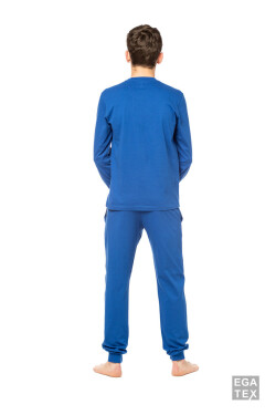 Pánské pyžamo 232012 Modrá