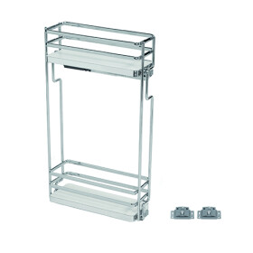 Vibo Výsuvný drátěný koš 150 Galaxy krátký :: levý výsuv (306251)