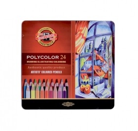 Koh-i-Noor 3824 24ks umělecké pastelky Polycolor