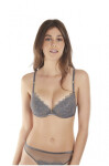 Dámská push-up podprsenka 90613 - Selmark 70B zelená