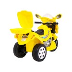 Mamido Dětská elektrická motorka skútr žlutý