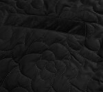 Tenká černá dámská bunda ozdobným prošíváním model 15834466 černá Ann Gissy