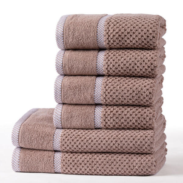 Sada froté ručníků a osušek MODENA latté 6 ks