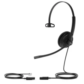 Yealink YHS34 Lite Mono / Mono náhlavní souprava / mikrofon / QD RJ9 / pro IP telefony (YHS34LiteMono)