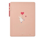 LIEWOOD Magnetický LCD kreslící tablet Zora Rabbit, růžová barva