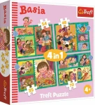 Trefl - Puzzle - Basia 4v1