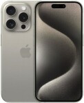 Apple iPhone 15 Pro 1TB Titanová přírodní / EU distribuce / 6.1" / 1TB / iOS17 (MTVF3)