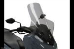 Yamaha Nmax 125 21-24, Nmax 155 22-24 Skútr plexi Powerbronze 710 mm With hand blisters - lehce kouřová