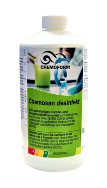 Chemoform Chemosan ANTI-COVID dezinfekce 1L - prostředek pro dezinfekci rukou a povrchů