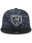 New Era Pánská kšiltovka Houston Texans NFL Chicago Bears 2026 Salute to Service 59FIFTY Fitted Velikost: 7 1/4