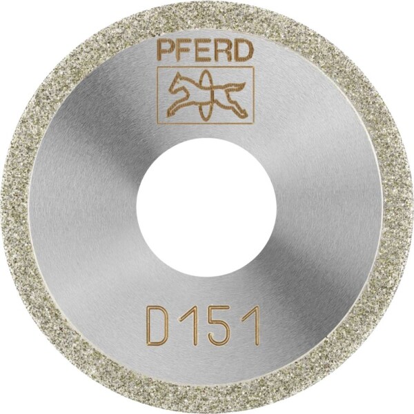 PFERD 68403015 D1A1R 30-1-10 D 151 GAD diamantový řezný kotouč Průměr 30 mm Ø otvoru 10 mm Duroplast , sklo, tvrdokov, Abrazivní materiály, Technická keramika