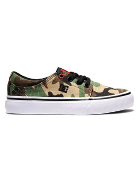 Dc TRASE BLACK/CAMO PRINT dětské boty - 34,5EUR