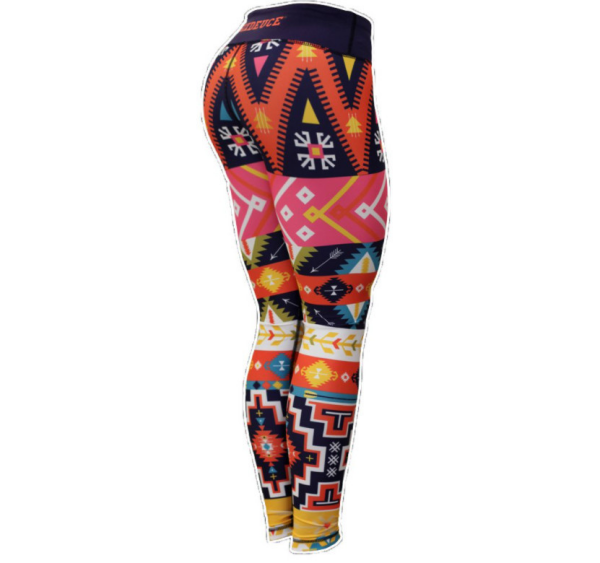 Dámské fitness legíny Six Deuce Aztec - multicolor - Litex S