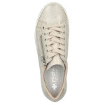 Kožená pohodlná polobotka Rieker W RKR694 beige 36