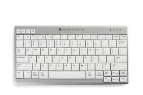 BakkerElkhuizen Ultraboard 950 Compact Wireless světle šedá / Klávesnice / Ergonomická / Bluetooth / US layout (BNEU950WUS)
