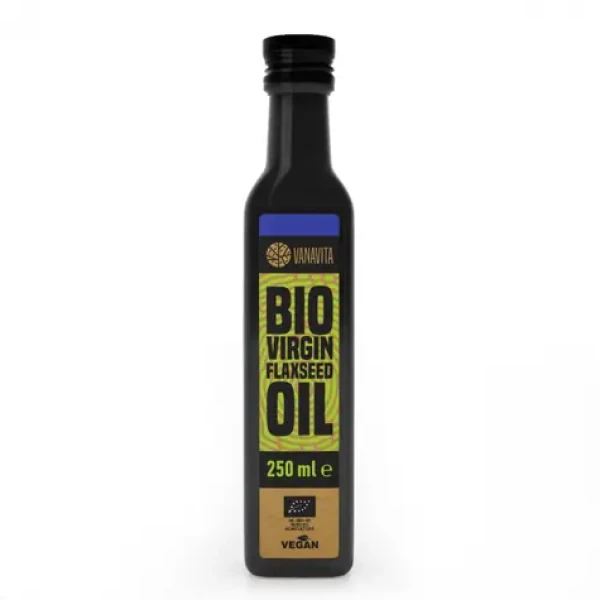 BIO Lněný olej - VanaVita (250 ml) (36616-1-250ml)