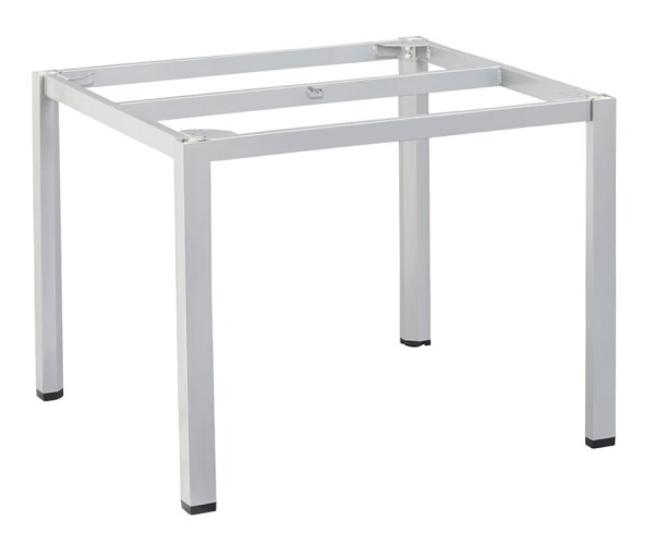 KETTLER Stolová kostra CUBIC 95x95cm - stříbrná