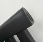 MEXEN - Hades otopný žebřík/radiátor 1200 x 400 mm, 465 W, černá (W104-1200-400-00-70) 2. jakost